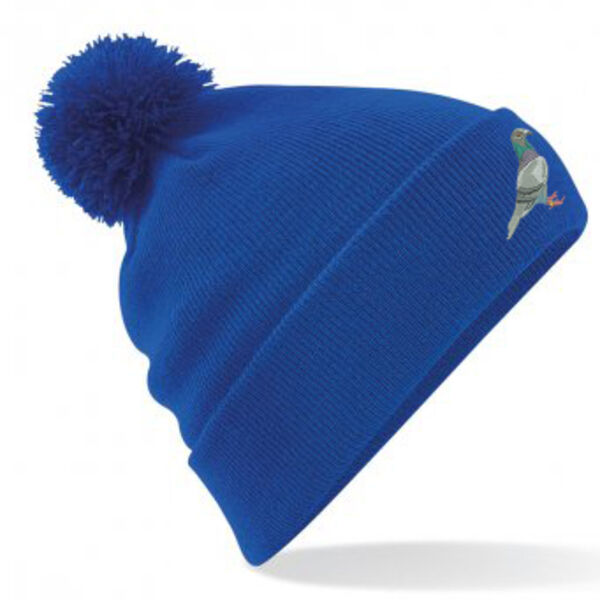 Beechfield Original Pom Pom Beanie Pigeon  Thumbnail
