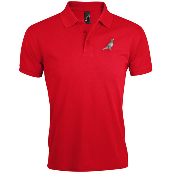 150-15 Eagle Unisex Premium Polo Shirt Orn Pigeon  Thumbnail